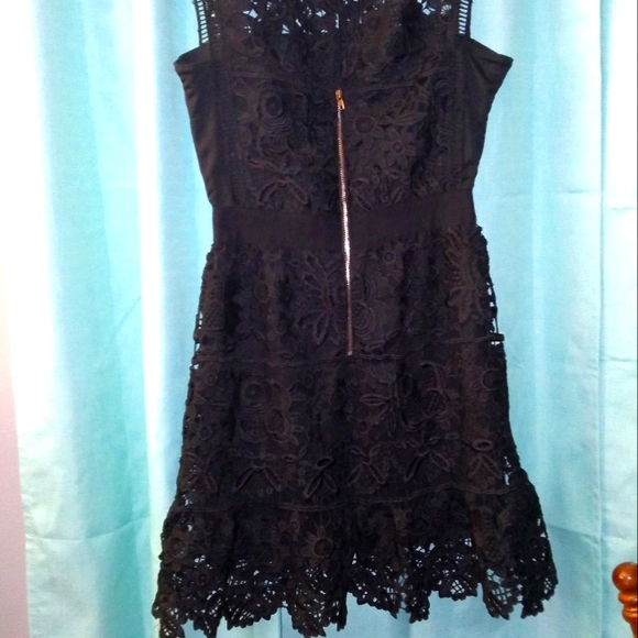 Black Mini Dress - Picture 2 of 8